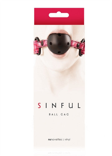 Sinful - Ball Gag - Pink