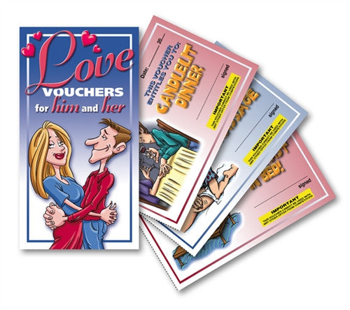 Love Vouchers for Him &amp; Her