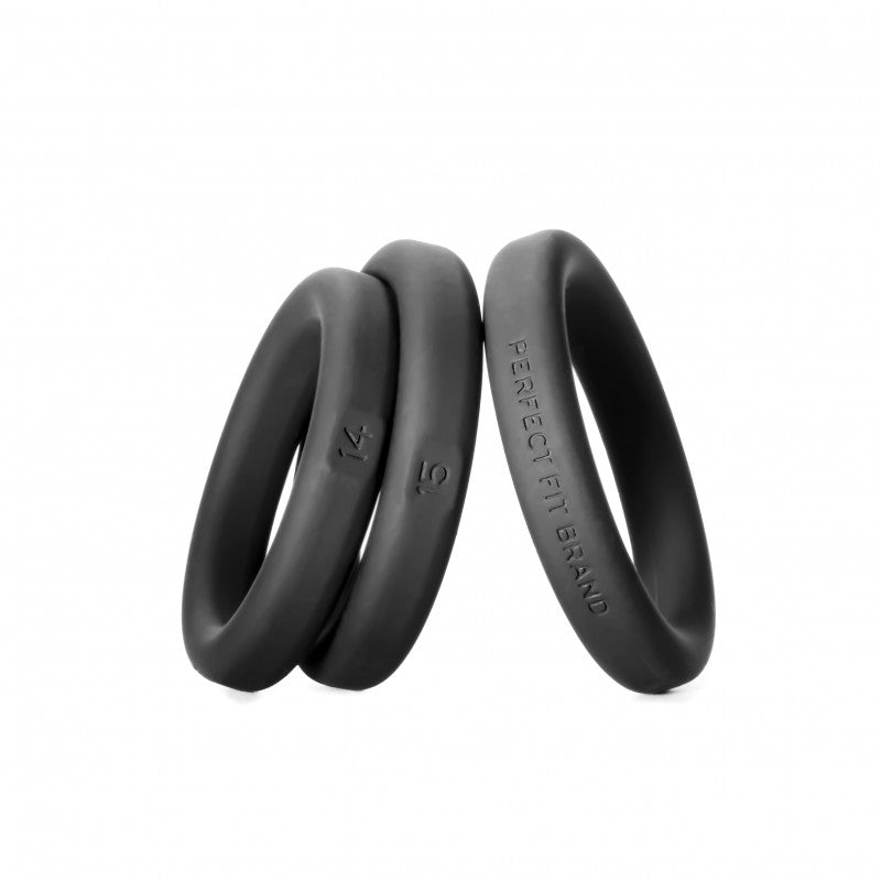 Xact- Fit 3 Premium Silicone Rings - #14, #15,  #16