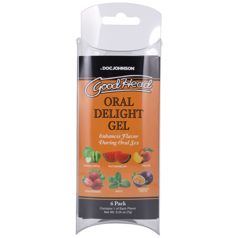 Good Head - Oral Delight Gel - Strawberry - 4 oz.