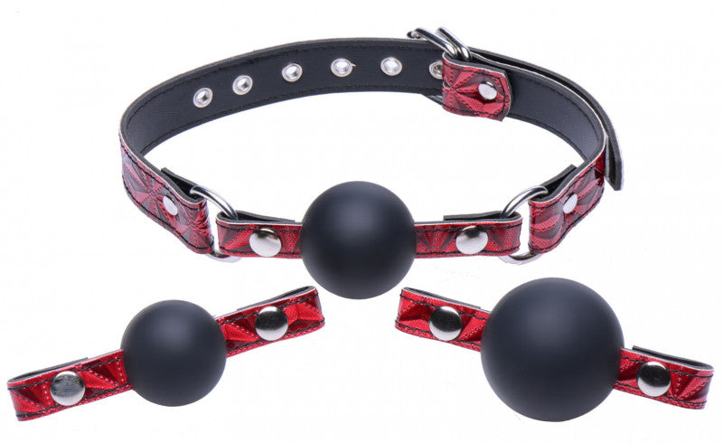 Triad Interchangeable Silicone Ball Gag