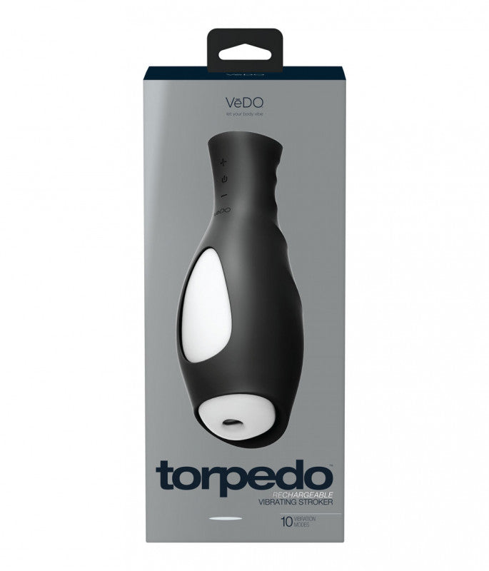 Torpedo Rechargeable Stroker - Just Black