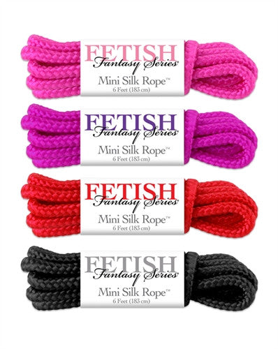 Fetish Fantasy Series Mini Silk Rope Sampler