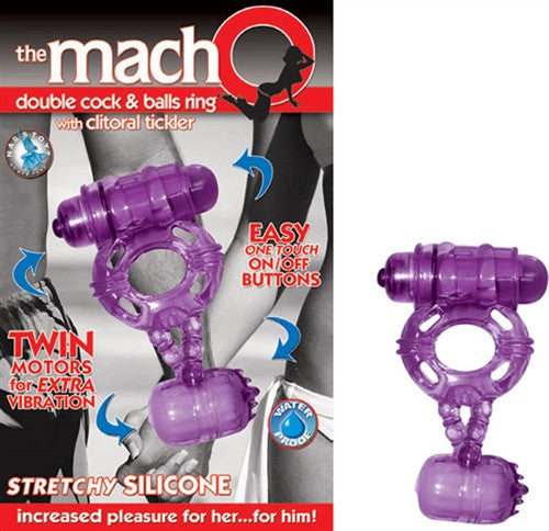 The Macho Double Purple  and Balls